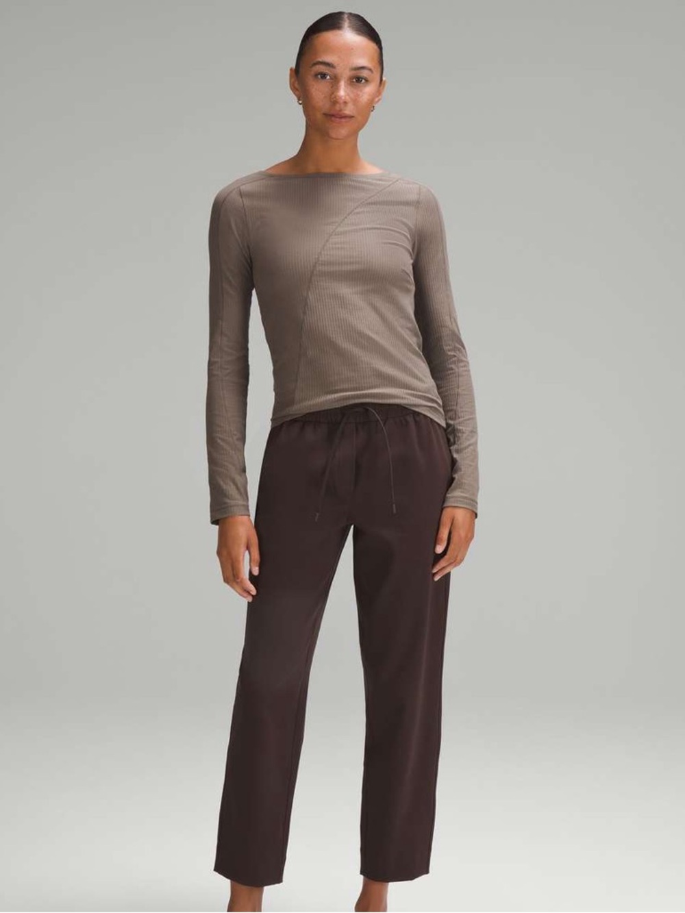 Lululemon Dressy Trouser Brown - Picture 2 of 6
